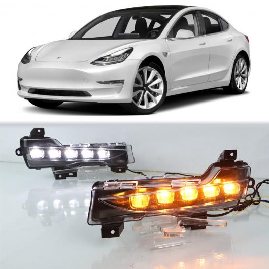 ѥ饤 ֥ LED ǥ ˥ 饤 DRL ե饤 Ŭ: ƥ/TESLA ǥ 3 6000K  ۥ磻 6000K AL-OO-1109 AL