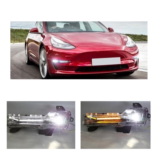 ѥ饤 Ŭ: ƥ/TESLA ǥ 3 ǥ Y 2017-2021 LED ե Хѡ ե ǥ ǥ˥󥰥饤 󥫡 ɥ饤 󥸥 ۥ磻 AL-OO-1137 AL