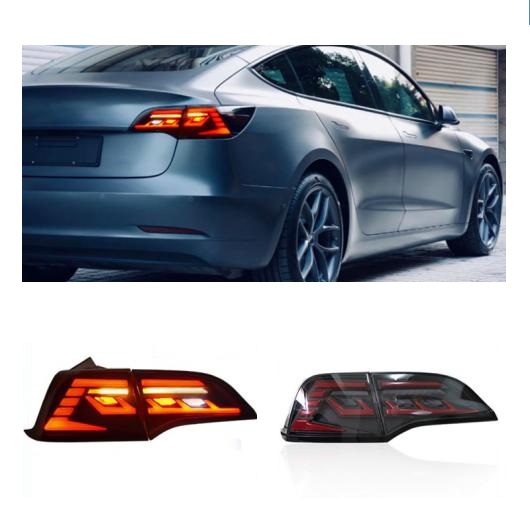 ѥ饤 ơ饤 Ŭ: ƥ/TESLA ǥ 3 ǥ Y LED ơ饤 DRL ơ  󥫡 ꥢ С ֥졼 AL-OO-1199 AL