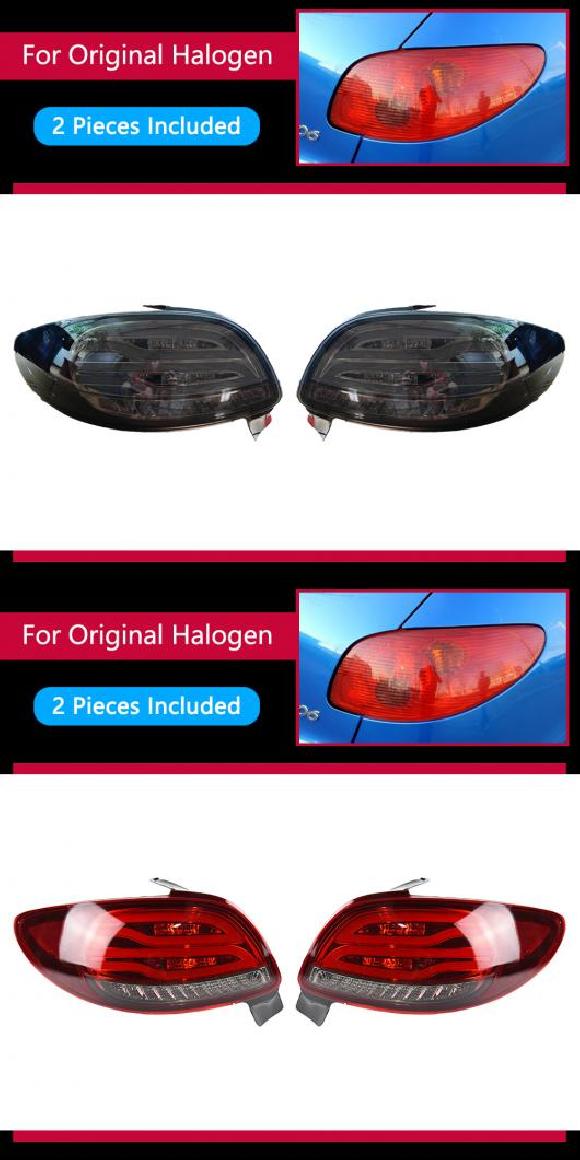 ѥ饤 ơ  Ŭ: ץ硼/PEUGEOT 206 LED ơ饤 2004-2008 206 ꥢ ե ֥졼 󥫡 ֥åå AL-OO-7752 AL
