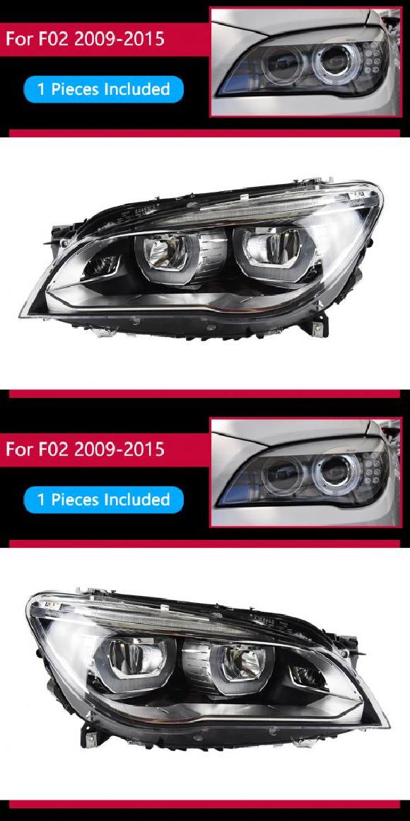 ѥ饤 إå  Ŭ: F02 LED إåɥ饤 2009-2014 إåɥ饤 740i 730I 735i DRL 󥫡 ϥ ӡ 󥸥  ץ ¦ 1 ԡ¦ 1 ԡ AL-OO-7786