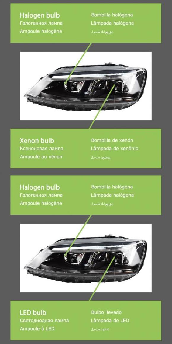 ѥ饤 إå  Ŭ: å LED إåɥ饤 2011-2018 إåɥ饤 å MK6 DRL 󥫡 ϥ ӡ 󥸥  ץ  ΥLED AL-OO-7816