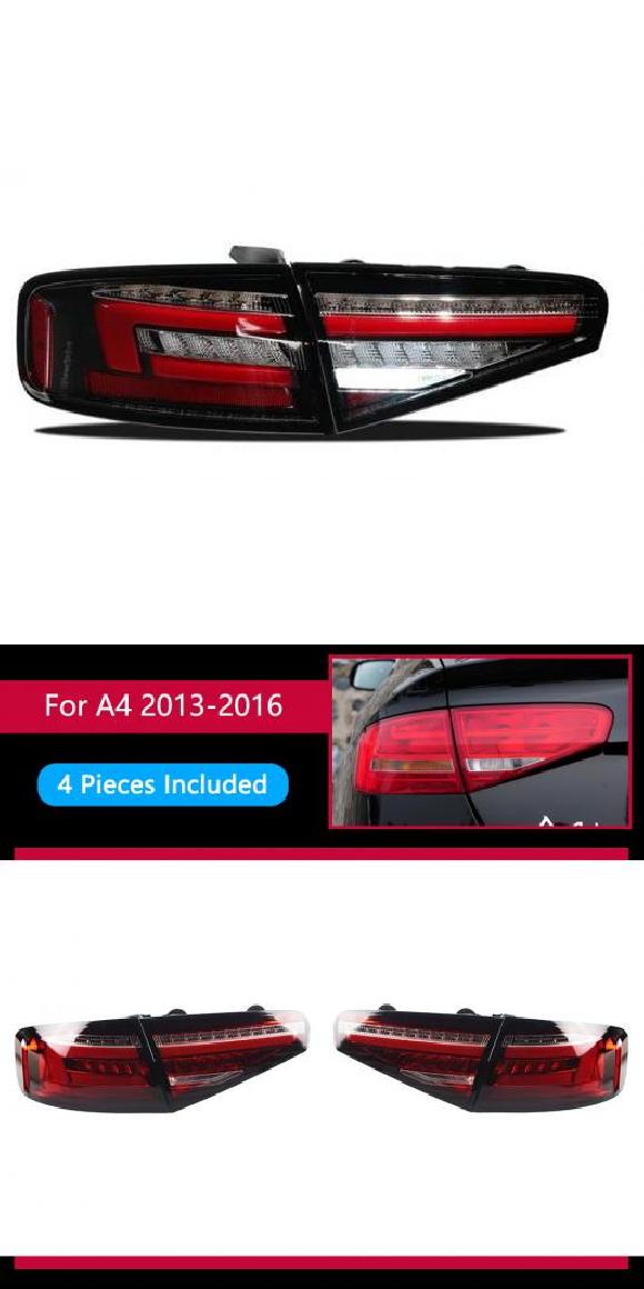 ѥ饤 ơ  Ŭ: ǥ/AUDI A4 B9 LED ơ饤 2013-2016 A4 ꥢ ե ֥졼 󥫡 ֥åå AL-OO-7833