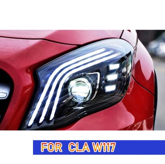 ѥ饤 إå  Ŭ: 륻ǥ٥ GLA LED إåɥ饤 2016-2020 إåɥ饤 GLA200 GLA300 DRL 󥫡 ϥ ӡ 󥸥  ץ   LED AL-OO-7846