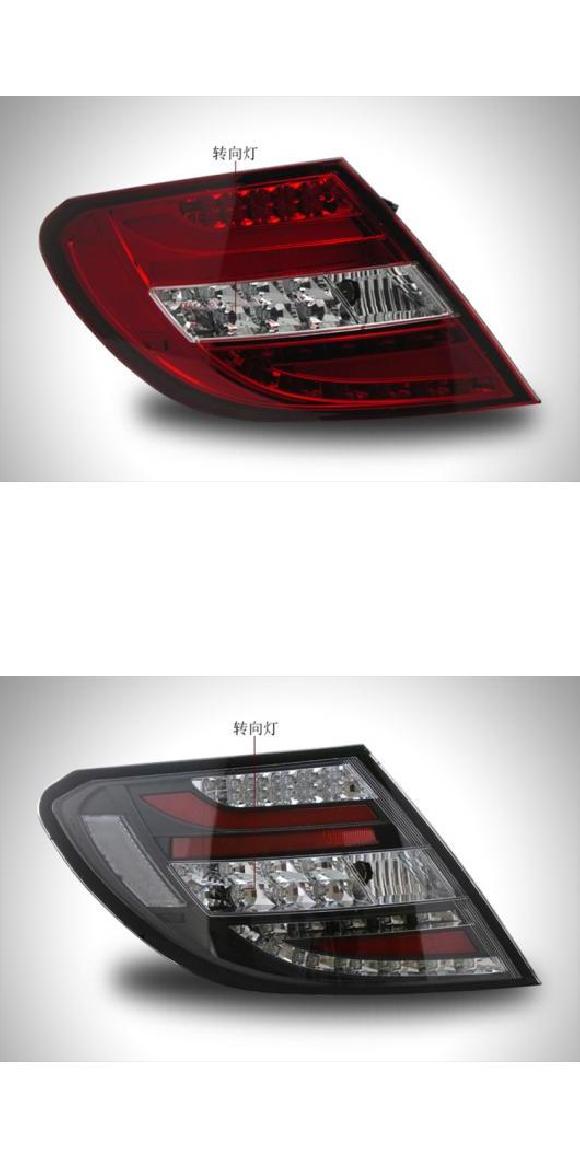 ѥ饤 ơ  Ŭ: 륻ǥ٥ W204 LED ơ饤 2007-2013 C180 C200 C63 C300 C350 ꥢ ե ֥졼 󥫡 åɡ⡼ AL-OO-7847