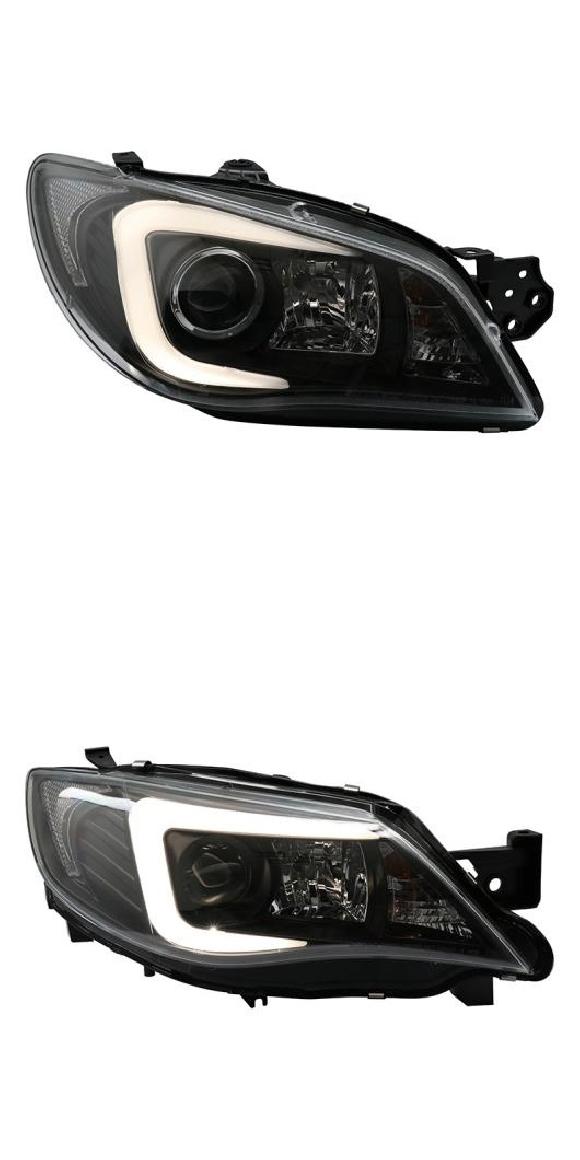 ѥ饤 إå  Ŭ: Х WRX LED إåɥ饤 2005-2012 إåɥ饤 WRX DRL 󥫡 ϥ ӡ 󥸥  ץ  2005-20082009-2012 AL-OO-7939