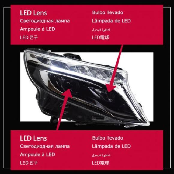 ѥ饤 إå  Ŭ: 륻ǥ٥  LED إåɥ饤 2013-2019 إåɥ饤  W447 DRL 󥫡 ϥ ӡ 󥸥  ץ  ϥɥѡϥɥ إåɥ饤  LED AL-OO-7949