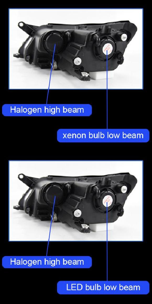 ѥ饤 Ŭ: VW ƥ 2007-2012 LED إåɥ饤 DRL ե 󥷥ʥ饤  ϥ ӡ 󥸥륢 ץ  Υ 饤ȡLED 饤 AL-OO-8034