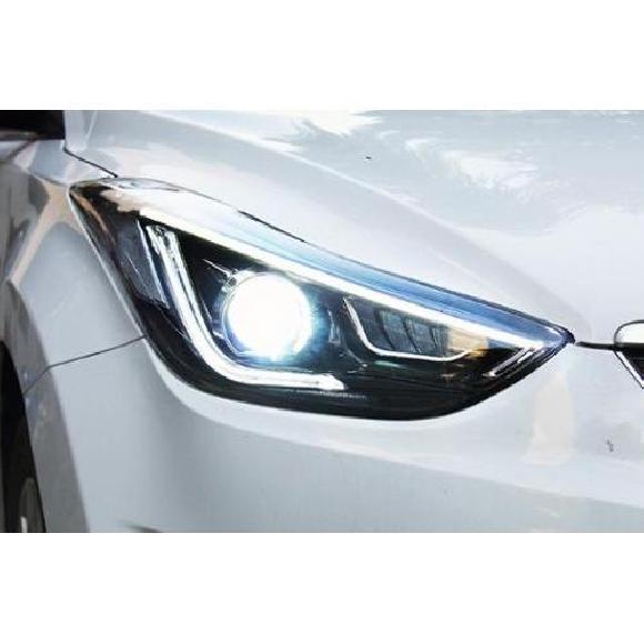 ѥ饤 إå  Ŭ: ҥ//HYUNDAI ȥ LED إåɥ饤 2011-2016 إåɥ饤 ȥ DRL 󥫡 ϥ ӡ 󥸥  ץ  Υ åȡLED å AB AL-OO-8078 AL