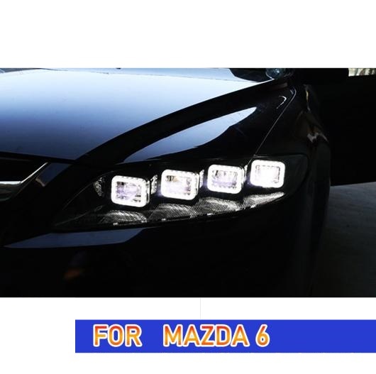 ѥ饤 إå  Ŭ: MAZDA6 LED إåɥ饤 2004-2012 إåɥ饤 MAZDA6 DRL 󥫡 ϥ ӡ 󥸥  ץ   LED AL-OO-8103 AL