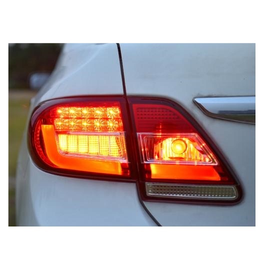 ѥ饤 ꥢ  Ŭ: ȥ西  ơ饤 2011-2013 LED ꥢ  LED DRL CROLLA ơ饤 ֥ å AL-OO-8465 AL