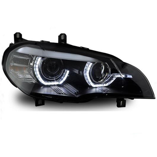 ѥ饤 Ŭ: BMW X5 E70 LED إå 饤 إå  ֥ 2007-2011 DRL+󥫡+֥졼+С  ӡХ֤ʤLED Х   ӡ AL-OO-8503 AL