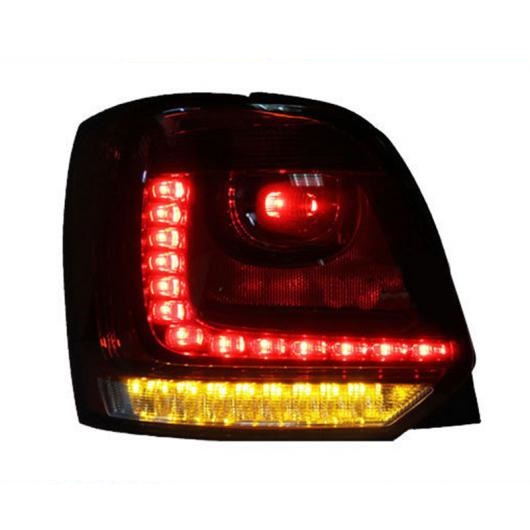 ѥ饤 Ŭ: ե륯/VOLKSWAGEN VW ݥ MK5 2011-2016 ơ饤 LED ơ饤 ꥢ  DRL+֥졼+С+ 塼˥ ơ饤 AL-OO-8618 AL