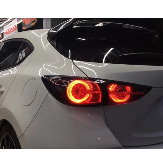 ѥ饤 Ŭ: MAZDA3  ϥåХå ơ 饤 2013-2016 LED ơ饤 ʥߥå 󥫡 ꥢ  DRL+֥졼+ѡ+ AL-OO-8874 AL