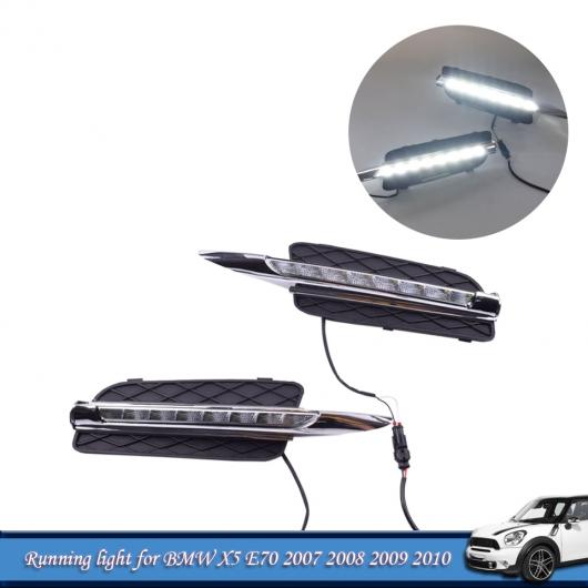 ѥ饤 12V LED DRL ǥ˥󥰥饤 Ŭ: BMW X5 E70 2007 2008 2009 2010 ɿ 饤 ե  AL-QQ-8420 AL