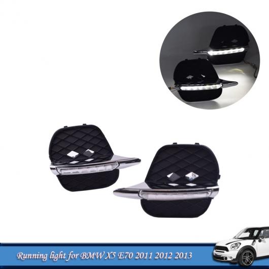 ѥ饤 2ԡ ǥ˥󥰥饤 Ŭ: BMW X5 E70 2011 2012 2013 LED DRL 饤 ե 饤 AL-QQ-8457 AL