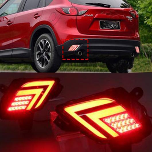 ѥ饤 2ԡ/å LED ե쥯 Ŭ: ޥĥ CX-5 CX5 2013-2016 ¿ǽ ơ饤 ꥢ Хѡ 饤 ꥢ ե ֥졼 饤 AL-QQ-8464 AL