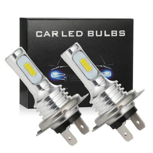 ѥ饤 2ԡ H7 LED إåɥ饤 Х С å ϥ  ӡ 80W 4000LM 6000K ۥ磻 AL-RR-3242 AL