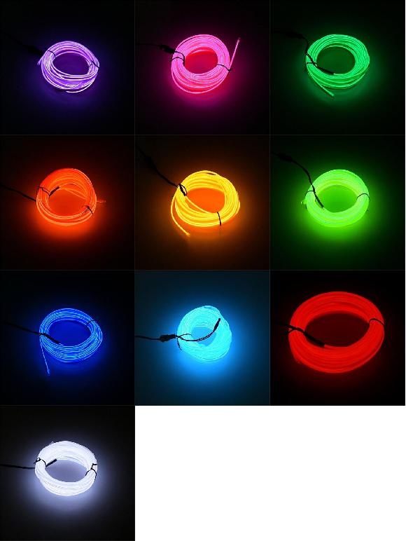  5M ƥꥢ ꡼   EL  饤 饤 USB DIY  åܡ 󥽡  LED 饤 AK AL-RR-3758 AL