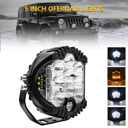  5 9-30V 6000K ۥ磻 饤 3  ߥ͡ LED 饤 С Ŭ: ȥå/ȥХ/ SUV DRL 󥸥  AL-RR-4864 AL