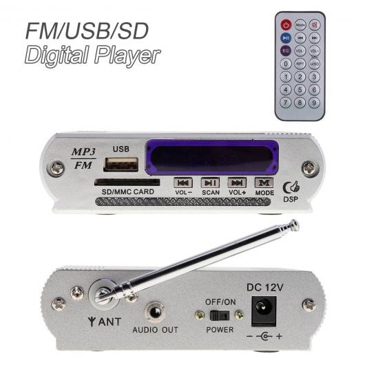  ˥С ȥХ ѥ  LED ٥ ǥץ쥤 ݡ MP3/FM/SD/USB ǥ ץ졼䡼 AL-RR-4890 AL