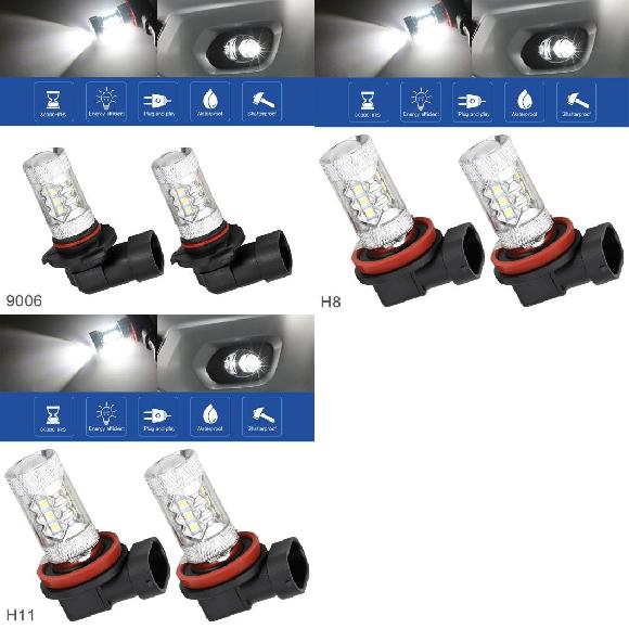 ѥ饤 2ԡ 9006 9005 H8 H11 12V 100W 6000K ۥ磻 ư LED إåɥ饤 ե 饤 Х 9006H11 AL-RR-5263 AL
