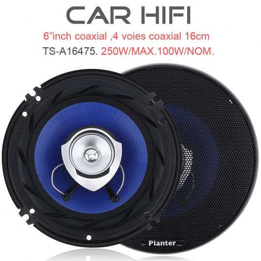  2ԡ 6.5 250W 12V Hi-Fi Ʊ ԡ ξ ɥ  ǥ ߥ塼å ƥ쥪 ե  ȿ ԡ AL-RR-5408 AL