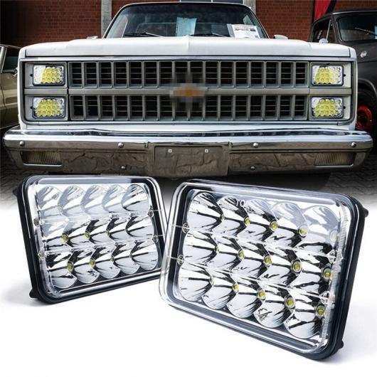 Х 45W 12V 24V ȥå LED إåɥ H4 ץ饰  4X6 LED إåɥ饤 Ŭ: ȥХ ե饤 AL-SS-0149 AL