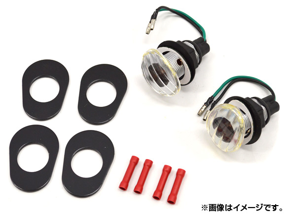 AP LED󥫡 ꥢ AP-224002-CL 1å() 掠 ZZR600 2005ǯ2006ǯ