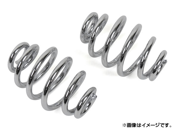AP シートスプリング クローム コイルタイプ 汎用 AP-BP-SPCO-CR 入数：1セット(2個)