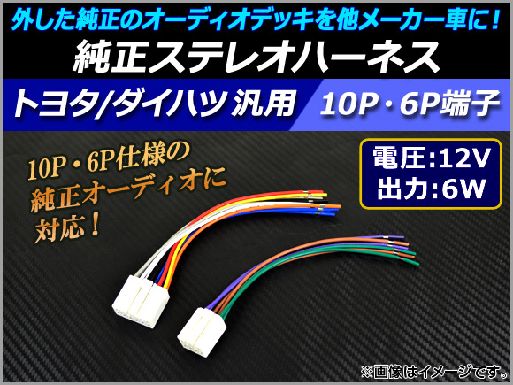 AP ƥ쥪ϡͥ ȥ西ϥ(Хб) 12V/6W 10P/6P եץ顼 AP-EC041