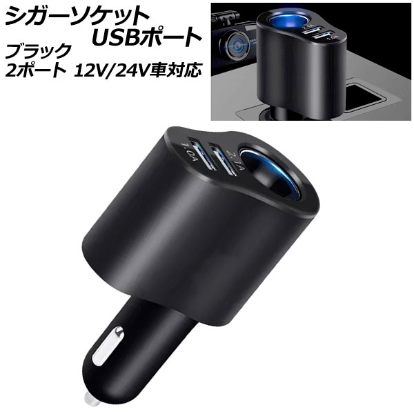 åUSBݡ ֥å 2ݡ 12V/24Vб ޥۤ䥿֥åPCǽš 1 AP-EC831-BK
