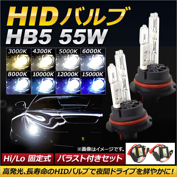 HIDХ/HIDСʡ Х饹դ 55W HB5 Hi/Lo 꼰 ٤8ӥ AP-HD095