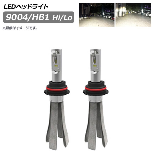 LEDإåɥ饤 9004/HB1 Hi/Lo ҡȥܥ 6000K 8000LM 1å() AP-LB208