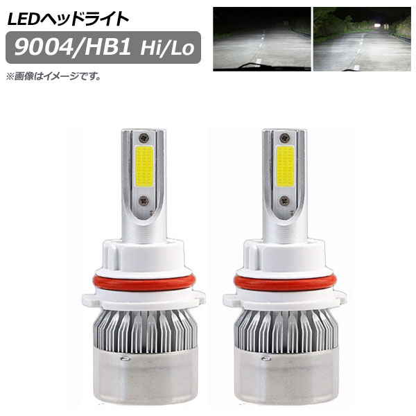 LEDإåɥ饤 9004/HB1 Hi/Lo 3800LM 6000K 1å() AP-LB226