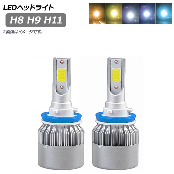 LEDإåɥ饤 H8 H9 H11 12000LM 72W ٤5ӥ 1å() AP-LB244