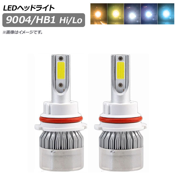 LEDإåɥ饤 9004/HB1 Hi/Lo 12000LM 72W ٤5ӥ 1å() AP-LB251