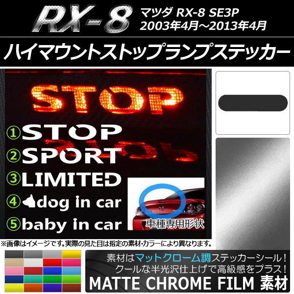 ϥޥȥȥåץץƥå ޥåȥĴ ޥĥ RX-8 SE3P ٤20顼 ץ롼1 AP-MTCR020