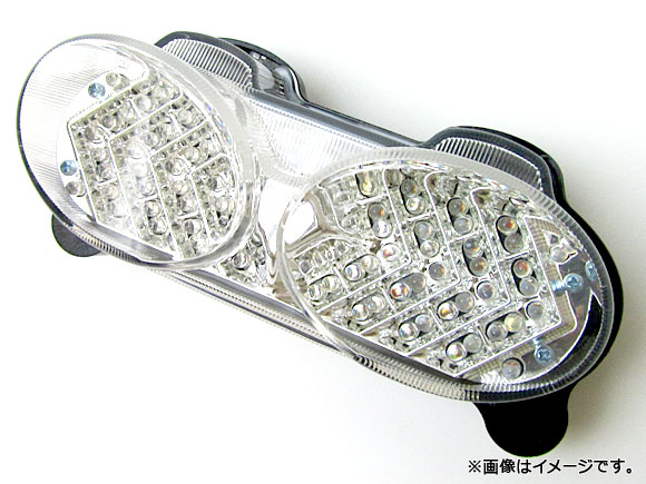 LEDơ饤 掠 ZR7S ZX6R J1/J2 ZX6R G1/G2 ZX900 ZX9R ZZR600 1998ǯ2007ǯ ꥢ AP-TNTL032-CLEAR