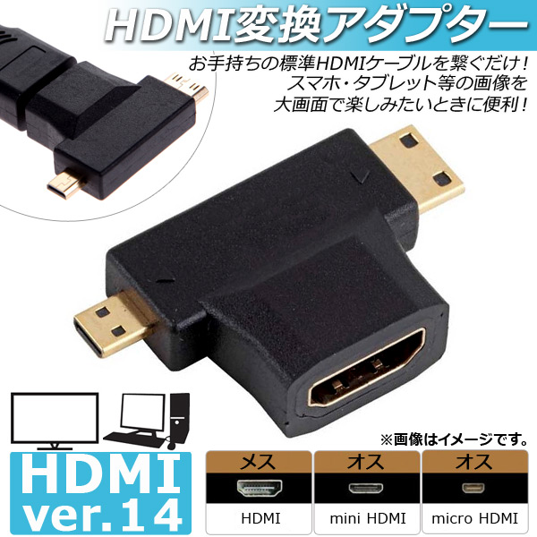 HDMIѴץ ޥHDMI ߥHDMI HDMI᥹ ver.1.4 ɥ쥹 AP-UJ0020 - ɥĤ