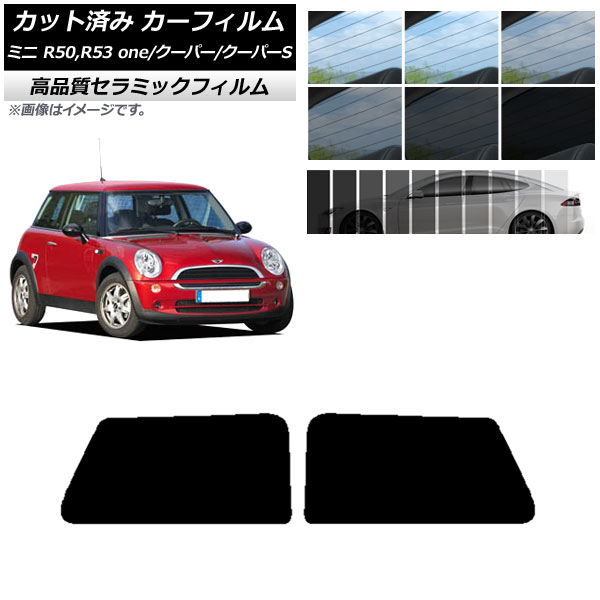 AP åȺѤ ե NC UV Ǯ ꥢ륻å ߥ(BMW) MINI R50,R53 one/ѡ/ѡS 3ɥ ٤9ե५顼 AP-WFNC0304-RD