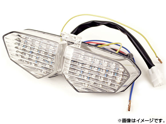 AP LEDテールランプ クリア AP-BP-178-CL ヤマハ YZF R6/R6S 2003年～2008年