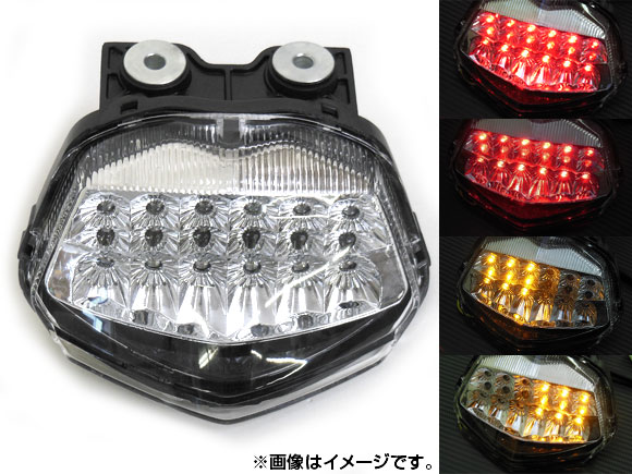 LEDơ 掠 ˥󥸥ZX250R 2008ǯ2010ǯ ꥢ AP-BP-304-CL