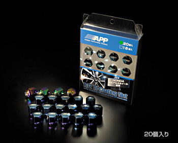 APP R12 Ti-Coating Nut ۥʥå HONDA/R12̺ 1å(16) HN12R-16