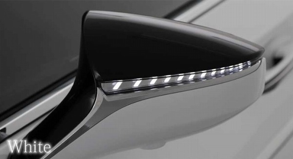 AVEST VerticalArrow ɥߥ顼󥫡 ߥۥ磻LED å AV-038-ES-WAV-SW-LED-FLOW ES300h RC350/RC300h/RC300 UX250h/UX200