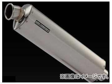 ビームス BMS-R スリップオン シェイプスクエア ステンレス JMCA TYPE BMS-S01J-SS21 JAN：4582285329480 スズキ GSX1300R GX72A 北米仕様 2008年～