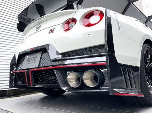 ֥å/BLITZ NUR-SPEC FINISHER ޥե顼å  GT-R R35 VR38DETT 2007ǯ12 ޥåȥ֥å 63207