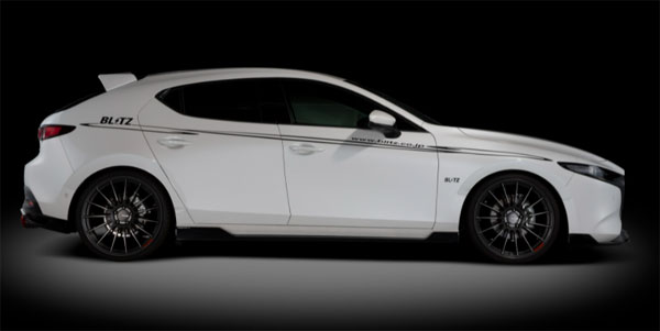 ֥å/BLITZ ԡR󥻥ץ ɥݥ顼 MAZDA3 FASTBACK ̤ 60385