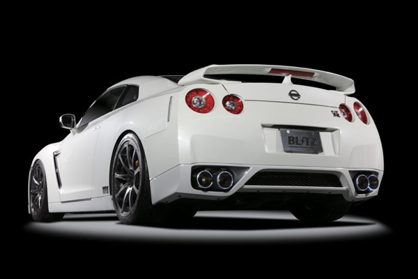 ֥å/BLITZ NUR-SPEC C-Ti Quad Model ޥե顼  GT-R R35 VR38DETT 2007ǯ122009ǯ12 64073
