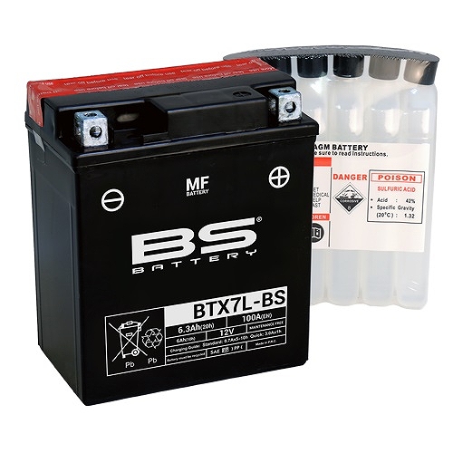 BSХåƥ꡼ MFХåƥ꡼ ХѥХåƥ꡼ CB250F ABS CB250F/ڥ륨ǥ CBR250R  ڽźѤȯ BTX7L-BS